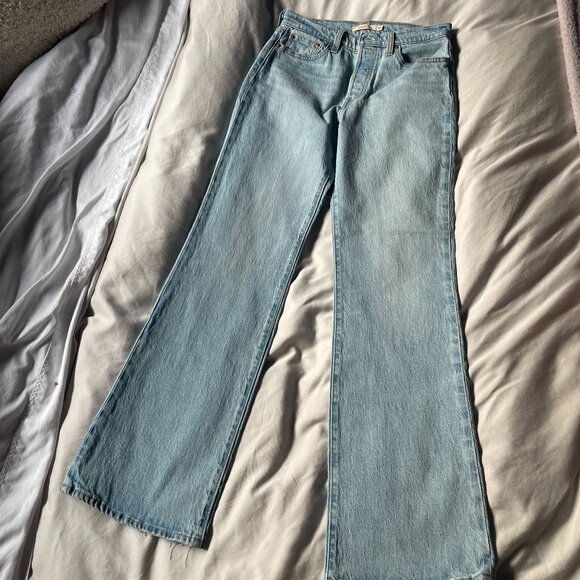 LEVI'S Wedgie Boot Jeans Size 25-26 - Picture 10 of 11